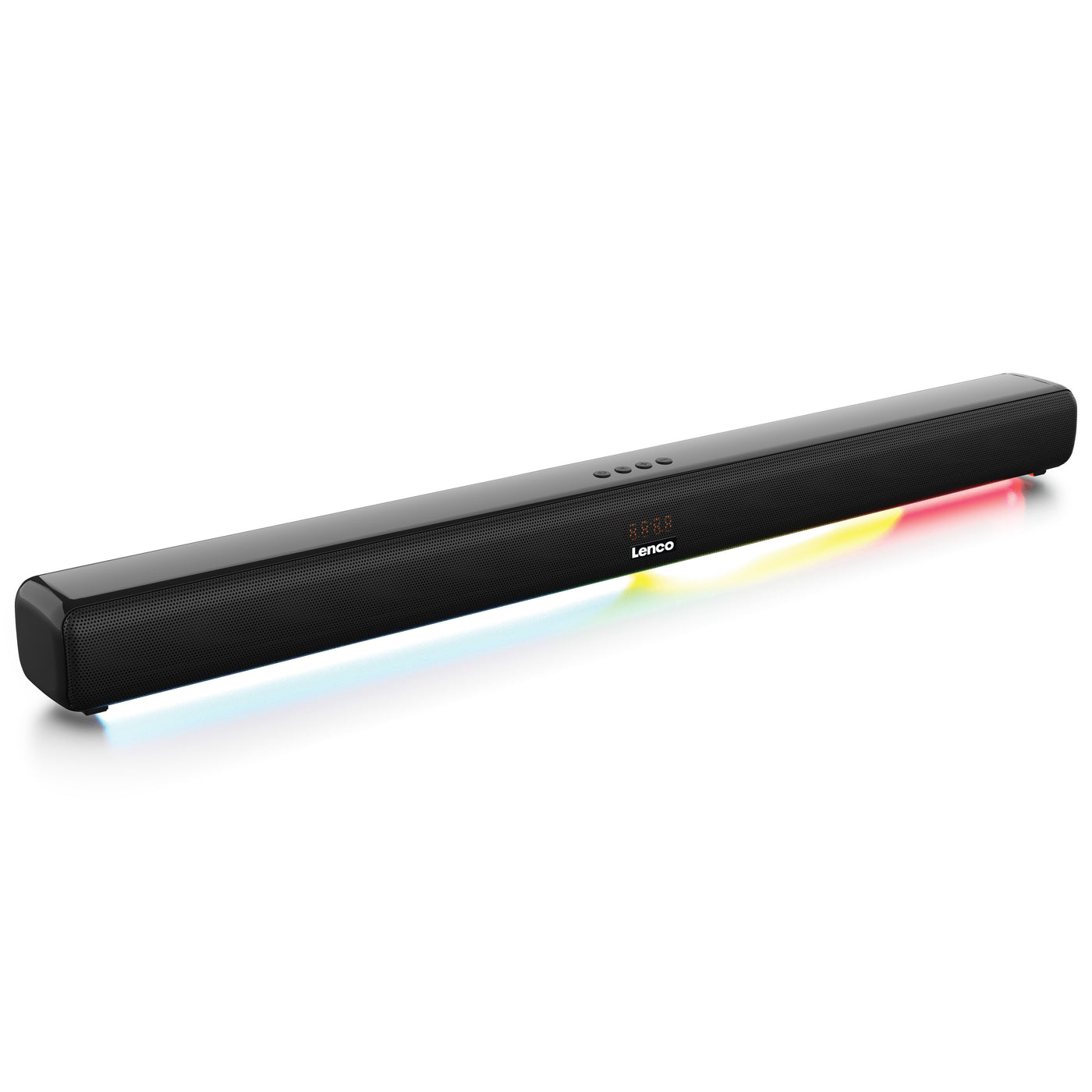LENCO SB-042LEDBK - 85cm Bluetooth® soundbar met HDMI (ARC) en LED verlichting - Zwart