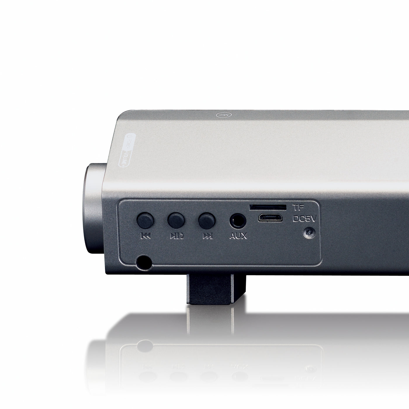 Ices ISB-020 Mini soundbar - Bluetooth® - oplaadbare batterij - SD kaartlezer