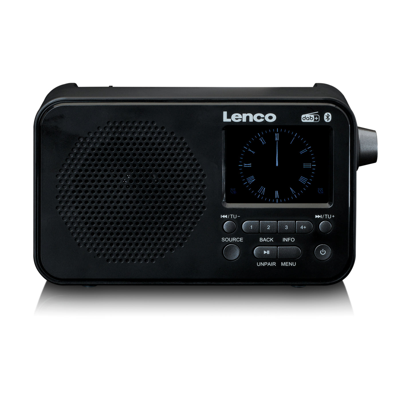 LENCO PDR-036BK - DAB+ / FM Radio met Bluetooth® - Zwart