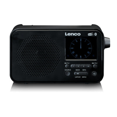 LENCO PDR-036BK - DAB+ / FM Radio met Bluetooth® - Zwart
