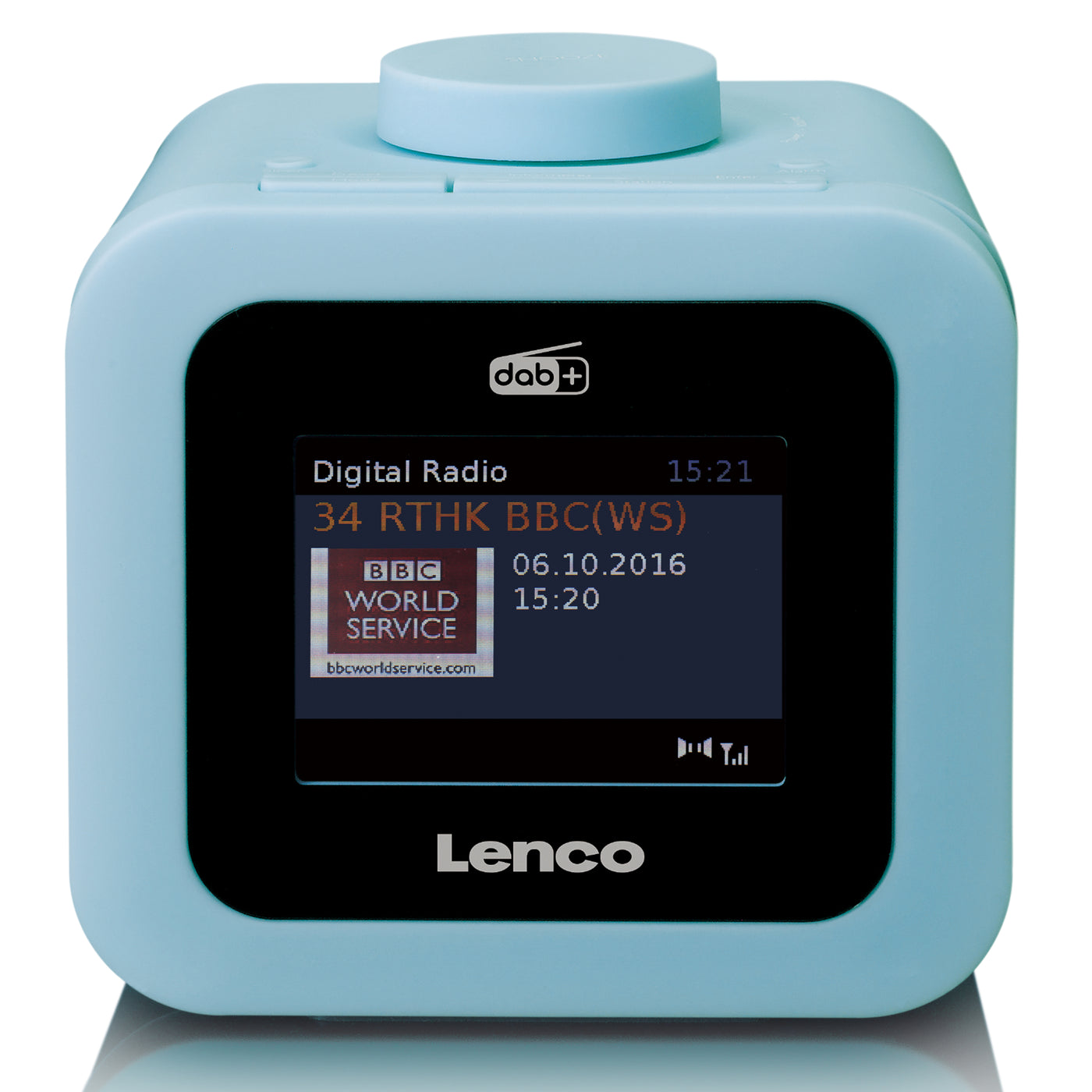 LENCO CR-620BU - DAB+/FM Wekkerradio met een kleuren display - Blauw